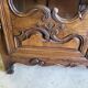 Showcase bibliotheque louis xv in chene of the xix th century