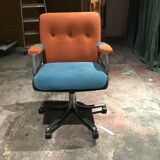 Fauteuil de bureau en velours