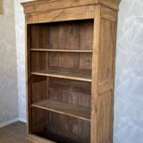 Ancienne armoire bois massif aérogommé