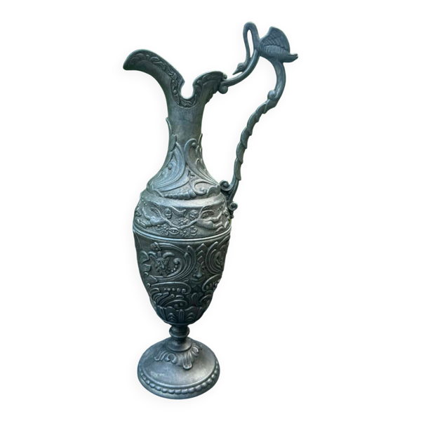 Grand vase aiguière Art Nouveau Italie ancien