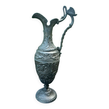 Large Art Nouveau vase ewer, ancient Italy.