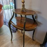 Louis XV style inlaid tea table 19th