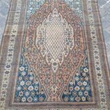 Tapis d'orient persan ancien fait main mazlahan 1,9 x 1,3 m