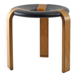 Plywood stool by Rud Thygesen for Magnus Olesen