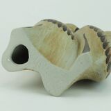 Sgrafo mid century ceramic figurine pair of cranes 1970s model no. 1152