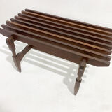 Mid-century modern italian wooden stool, 1960s