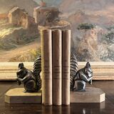 Art Deco bookends H. Moreau 1930
