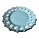 Small decorative slip plate