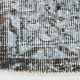 5x8 faded blue handmade turkish rug 260x150cm