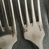 Set of christofle spoons and forks