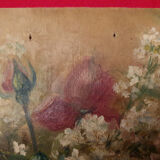 Peinture ancienne bouquet signée L. BILLY 1941