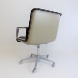 Wilkhahn Delta 2000 leather office chair by Delta Design