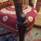 Fauteuil style empire en acajou