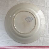 Plat geranium Saarguemines Terre de fer