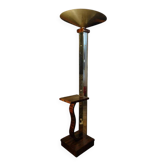 Large Art Deco Macassar Ebony Floor Lamp / Stand, circa 1930