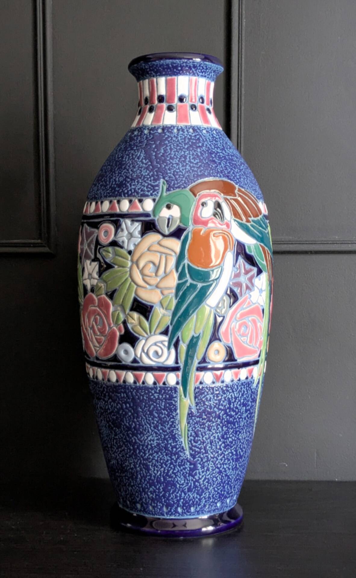 Pair of Art Deco vases