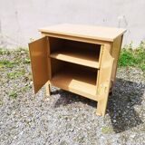 Small vintage painted metal accent furniture