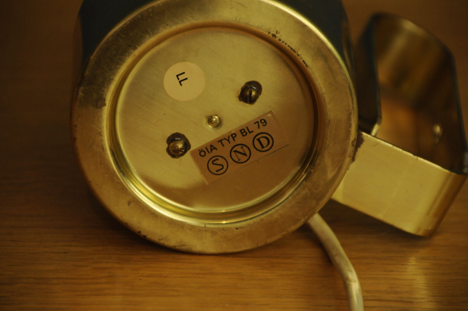 Danish ceiling of the 1960s