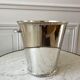 Saint Hilaire champagne bucket in silver metal