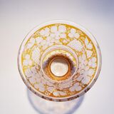 Bohemian crystal vase, circa 1900