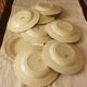 Lot 10 hollow plates Digoin Sarreguemines Faïence hatch