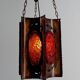 Suspension, Potiers d'Accolay, Patinated Copper and Fractal Resin, Circa 1970