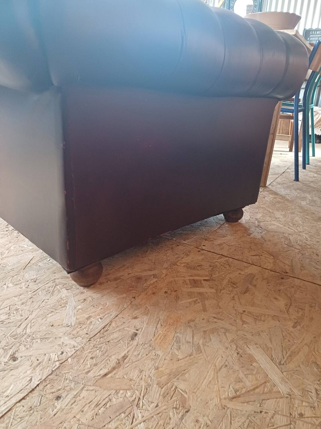 Chesterfield armchair