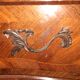 Louis XV style chest of drawers in veneer