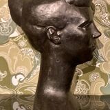 Large plaster bust from the 1960s