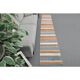 Vintage Turkish Hand-Knotted Wool Cotton Orange Runner Rug 55x319