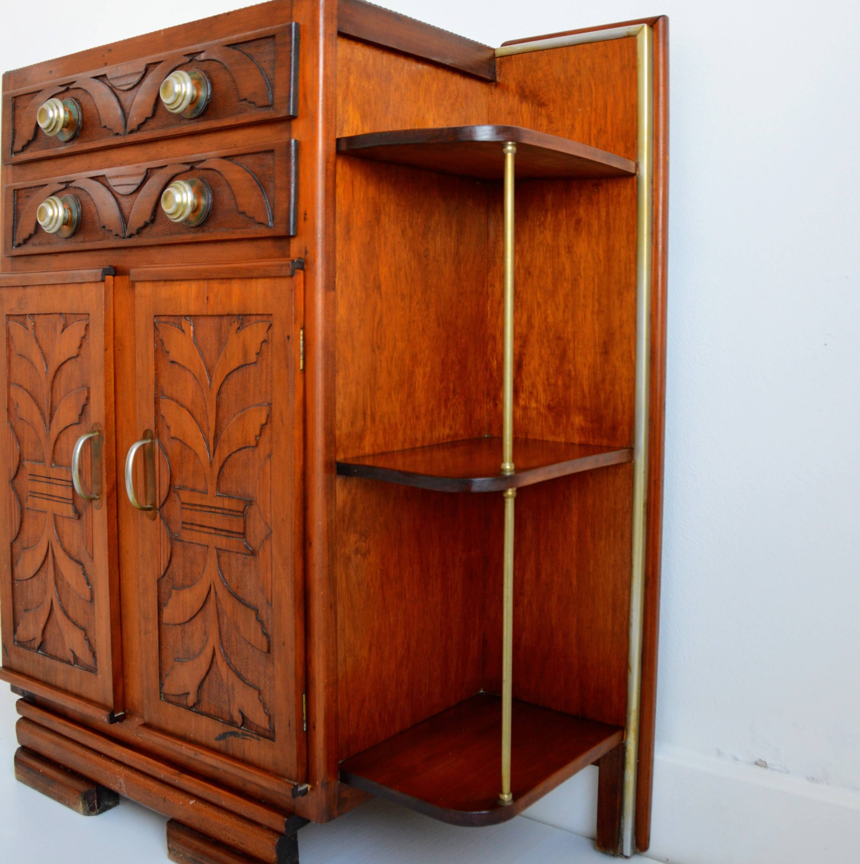 Art Deco storage unit / bar / side unit 1930