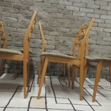 Set de 6 chaises scandinaves par Bähre Mignon Möbel 1960