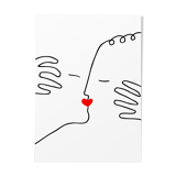 Poster A4-love Kiss 21x29, 7cm
