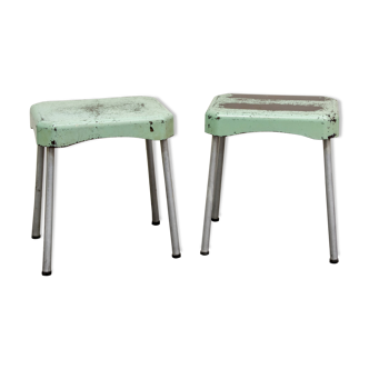 Pair of stools 1950 Supra lux