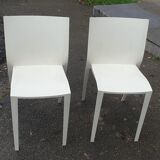 2 chairs Philippe starck slick -slick