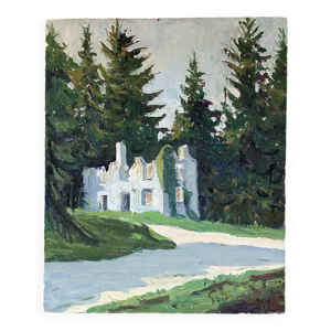 Tableau ancien signé - 1978