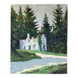 Antique painting signed G.Moreau, 1978