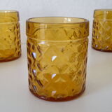 Set of seven drinks pineapple vintage