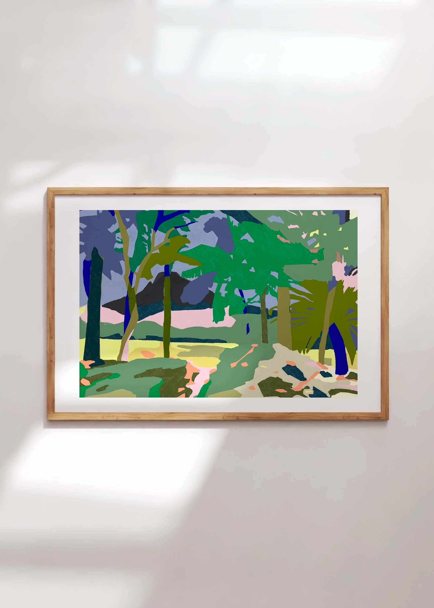 Le Morne - limited edition art print (A3)