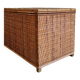 Vintage rattan trunk