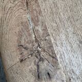 Pair of solid oak farm benches