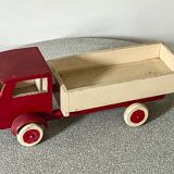 Wooden tipping lorry, vintage toy