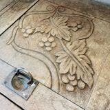 Frigo ancien en bois