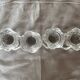 Set of 6 vintage glass knife rests