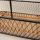 Industrial metal baker's bread cart
