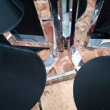 Chrome metal chandelier 70/80