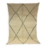 Handmade Moroccan Berber carpet 210 x 145 CM