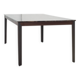 Contemporary HUG dining table by Arflex (marble/metal/oak)