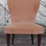 Velvet armchairs, 1950s, set of 2