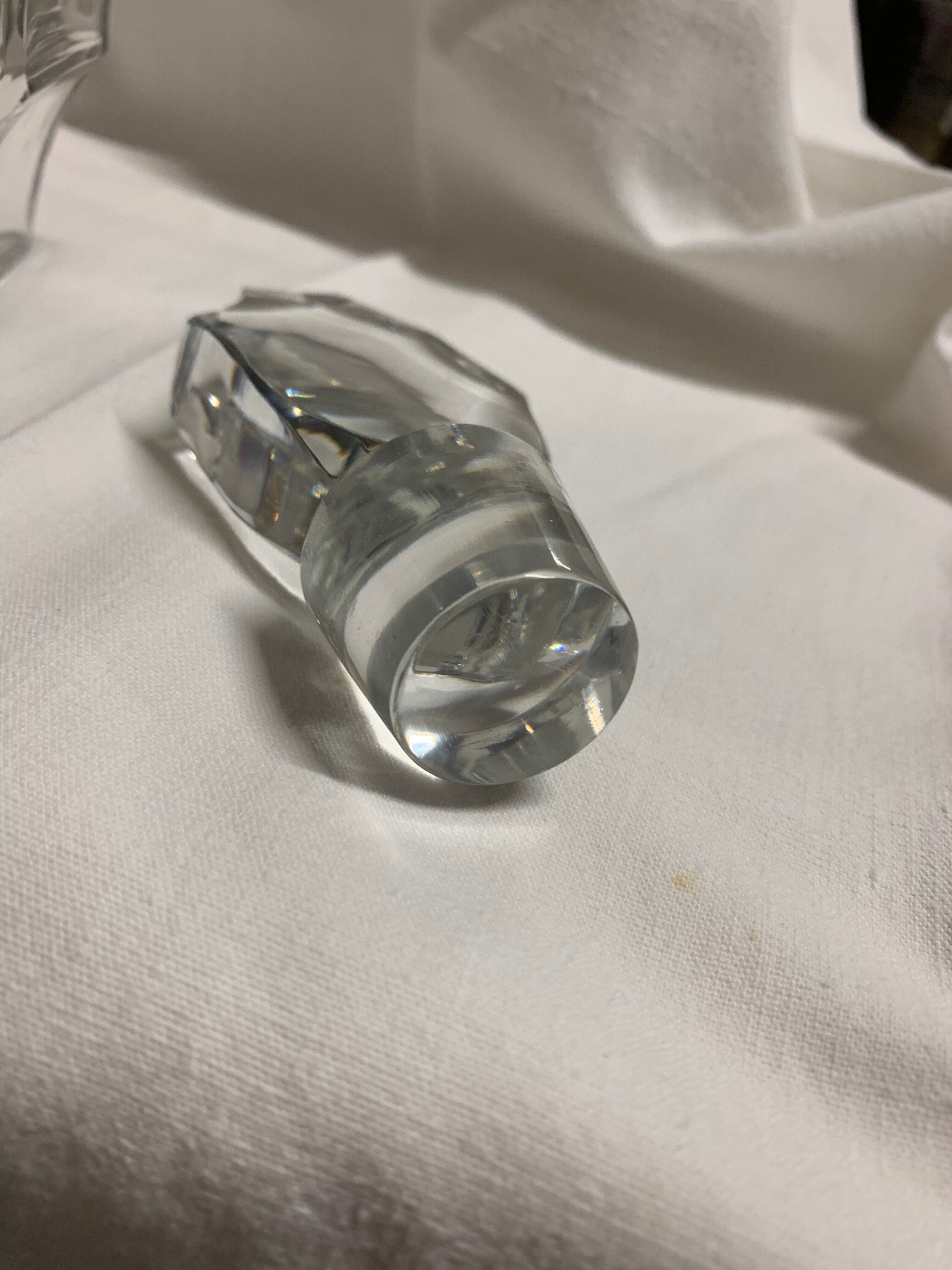 Carafe napoleon in baccarat